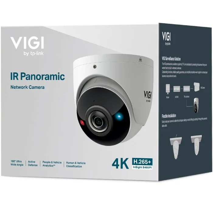 TP-Link VIGI InSight S485PI Cámara IP Panorámica 8MP TP-Link VIGI InSight S485PI Cámara IP Panorámica 8MP